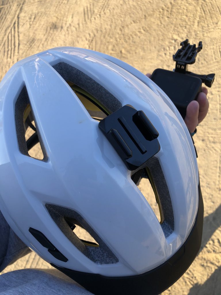 GoPro helmet mount