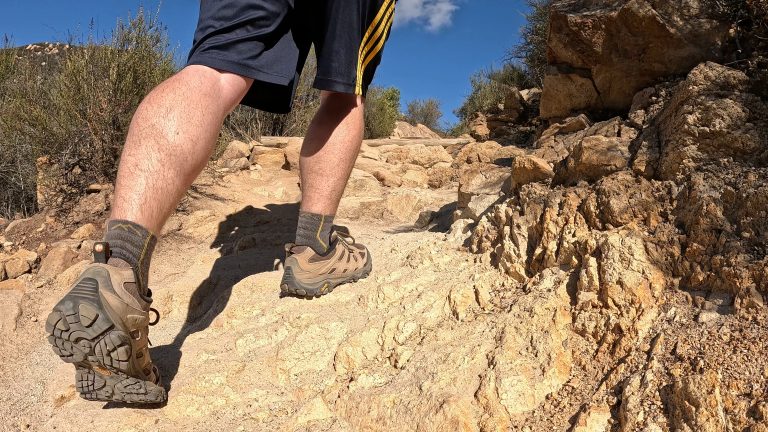 Darn Tough socks on the trail
